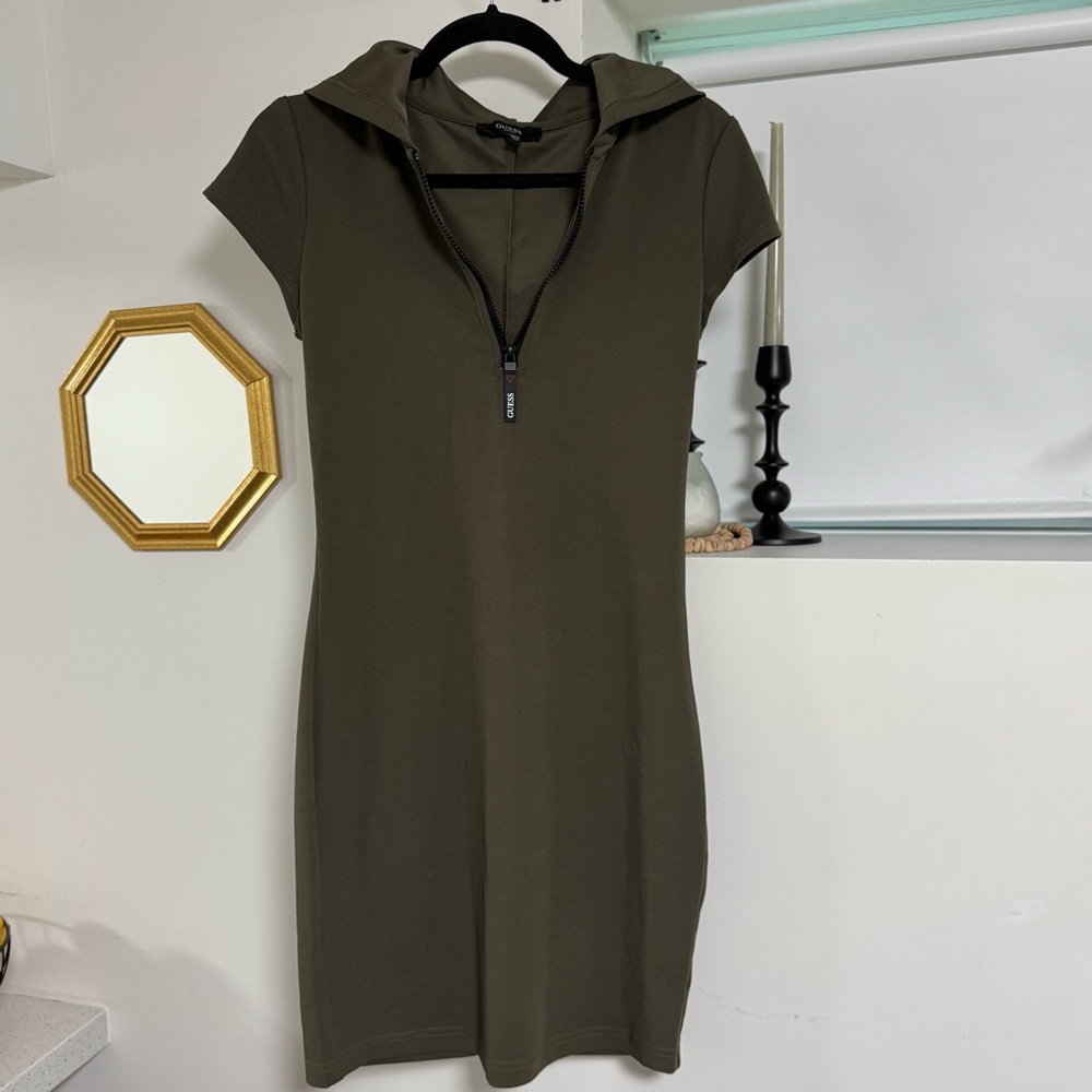 Guess Hooded Dress Like New